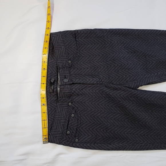 Prana Chevron Stripe Kara Pants Purple Grey Size 6 Unique Design  Style # W4KARA - Picture 9 of 13